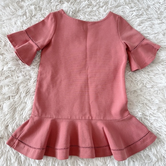 Polo by Ralph Lauren Pink Ruffled Tiered Sheath Dress - Picture 5 of 7